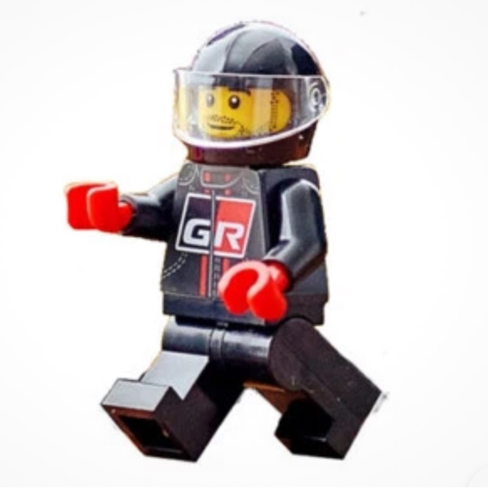 Lego Toyota GR Supra Driver 76901 Speed Champions Minifigure